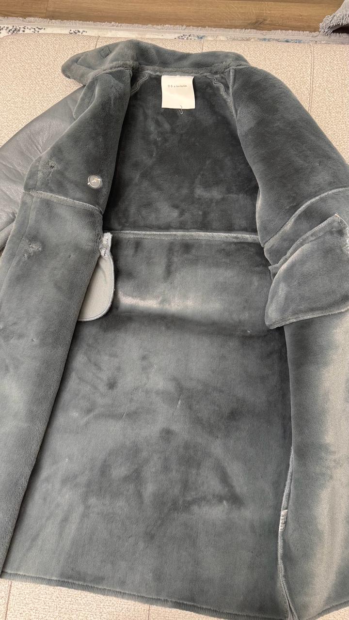 Дубленка эко мех.