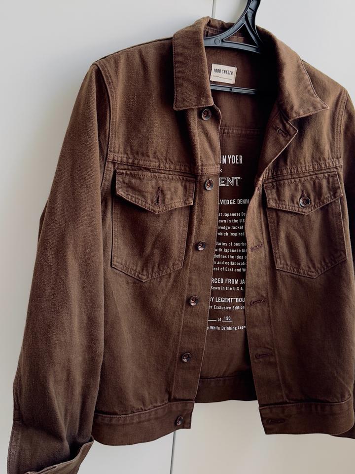 Todd Snyder x Legend Bourbon Limited Edition Selvedge Denim Jacket