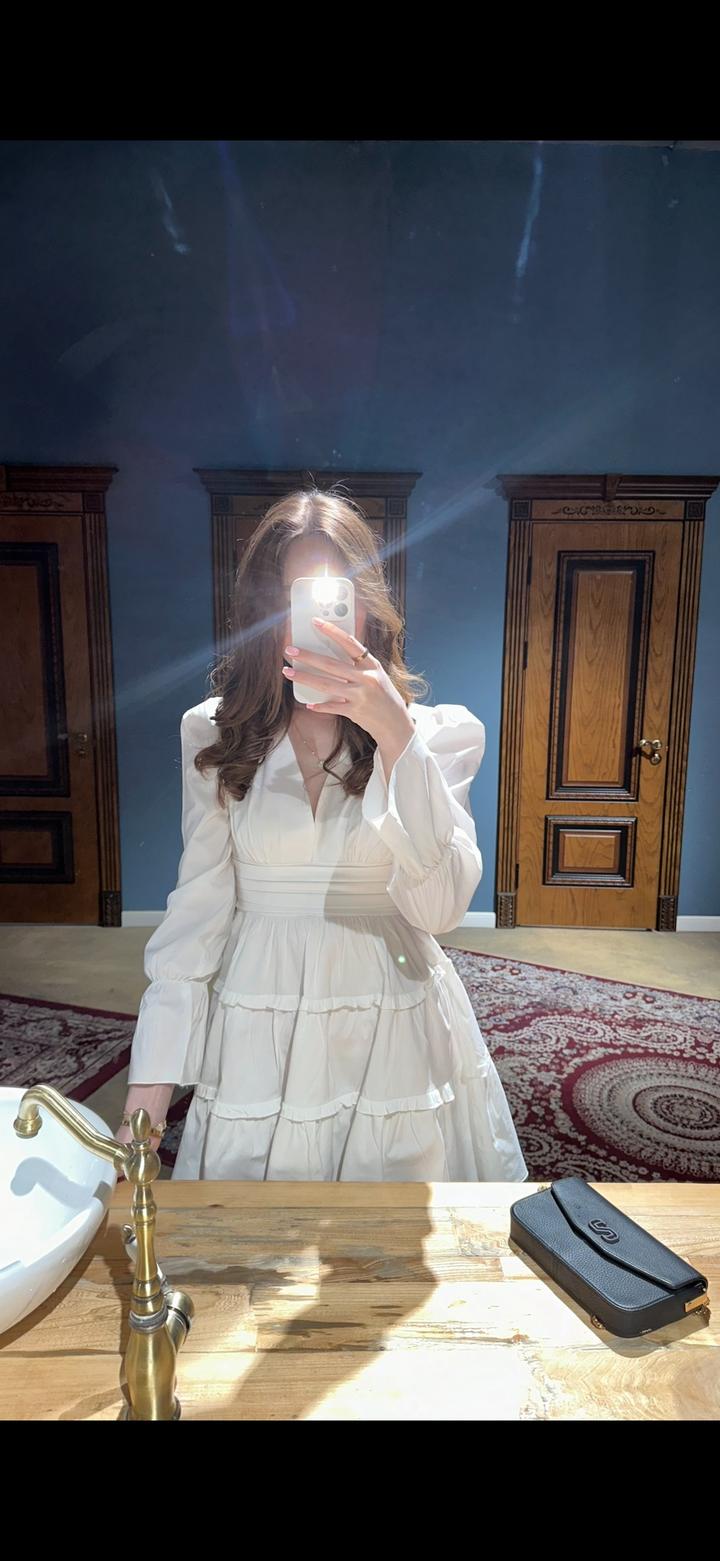 Платье белое