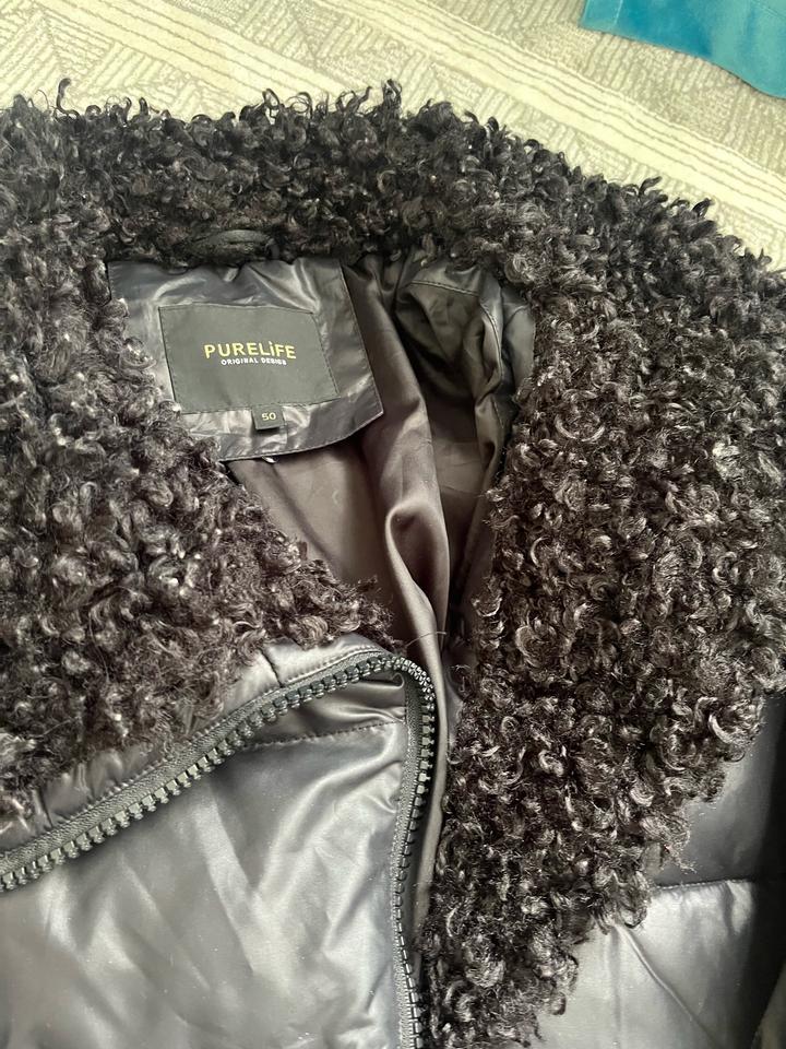 куртка черная натуральная