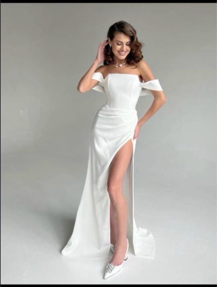 Свадебное белое платье