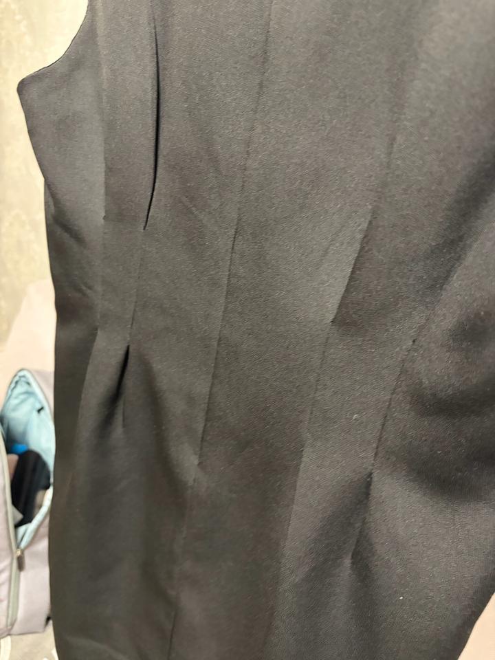 Чёрное платье-сарафан