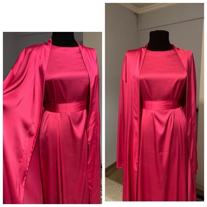 Вечерняя двойка новая 42-44 платье кардиган из шелка