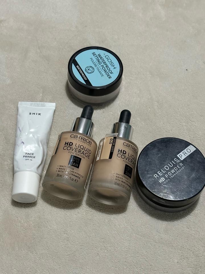 Тоналки, пудры и праймер