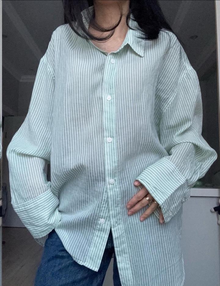 Рубашка оверсайз