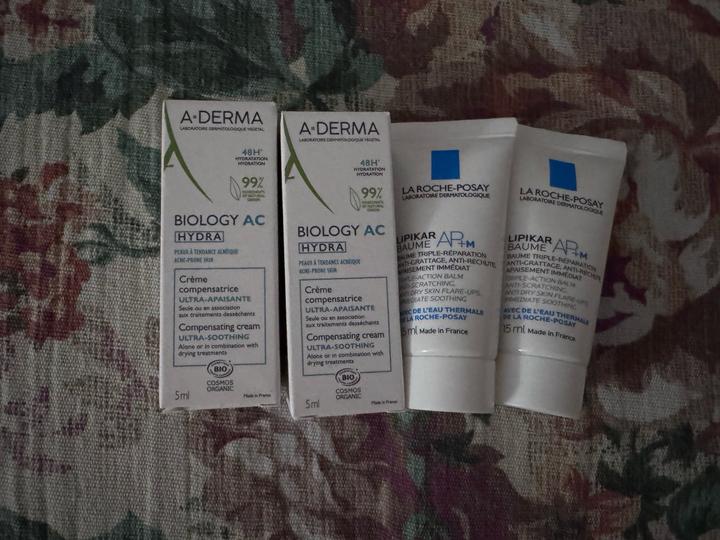 Пробники: la roshe posay и a-derma