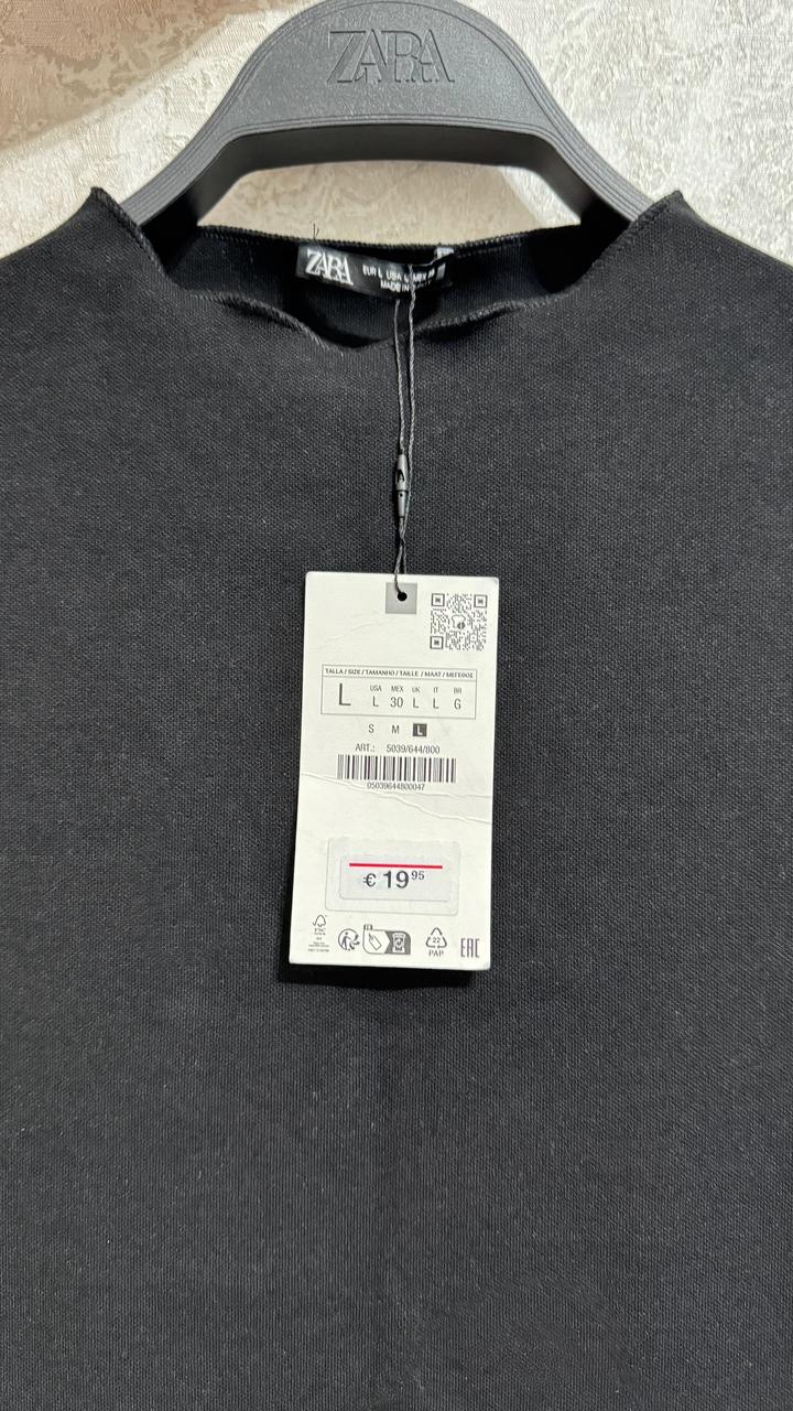 Черное платье ZARA