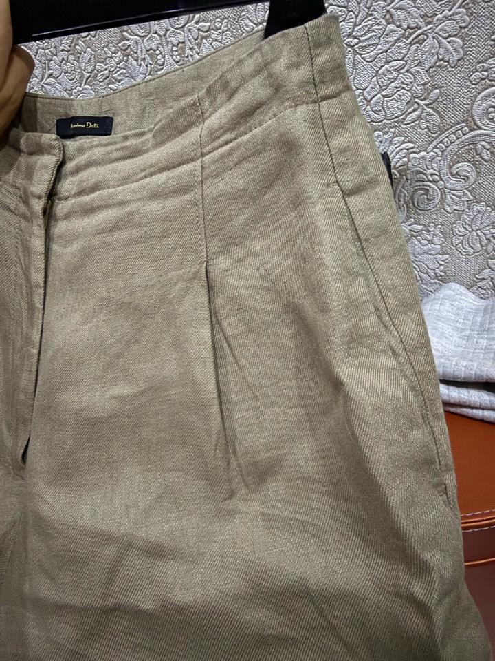 Брюки из льна от Massimo dutti