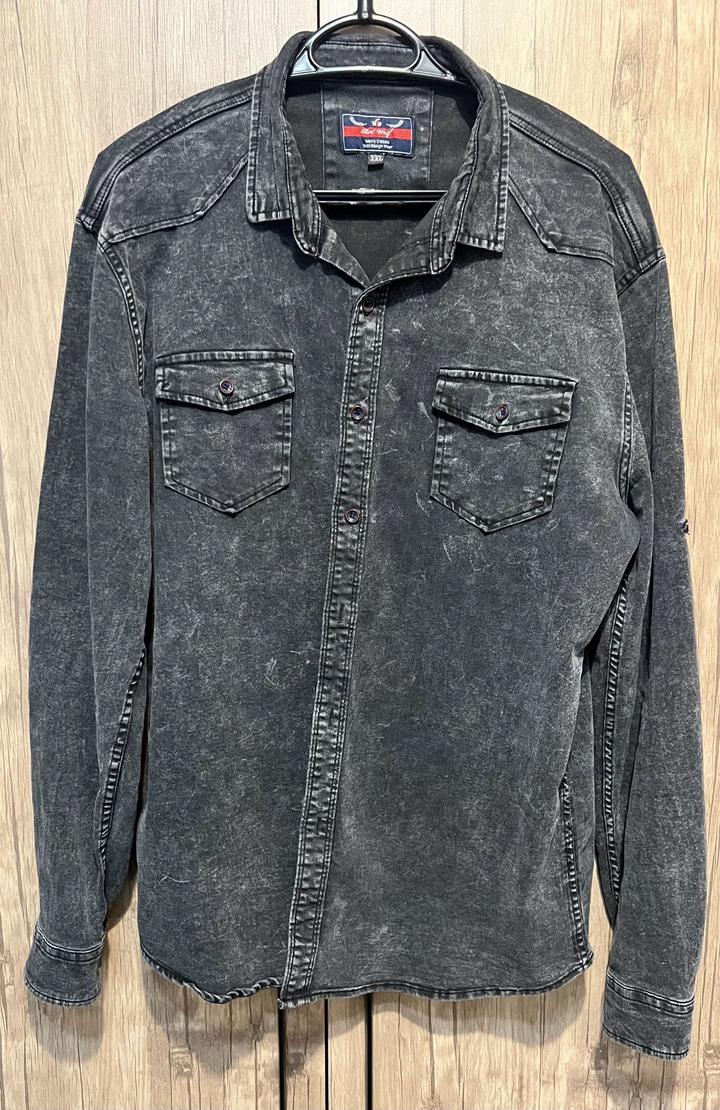 Джинсовая рубашка