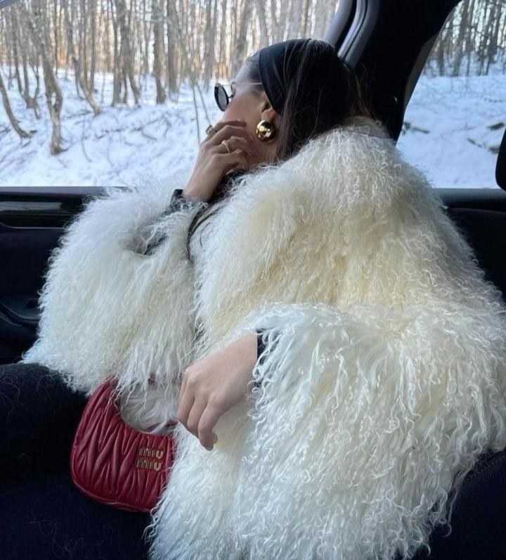 Шуба из ламы