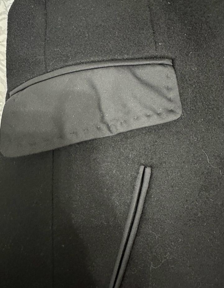 Пальто НМ шерсть 64% новое XS