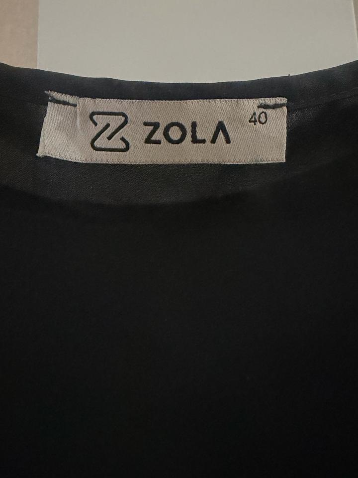 Черный топ на бретельках Zola (размер 40 / M)(идет на наш 44-46 / M)