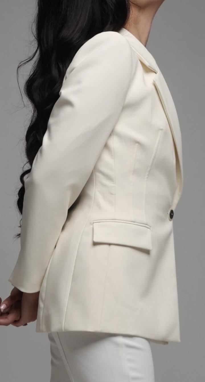 Белый пиджак Zara