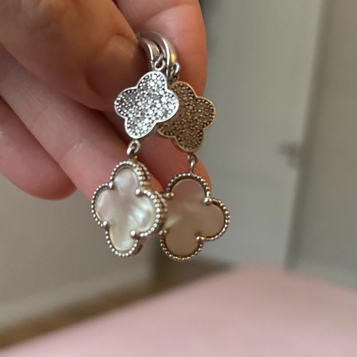 Серьги серебро