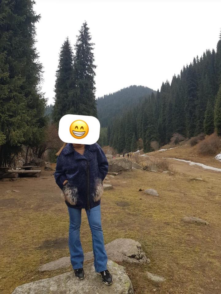 Шуба из меха овчины.