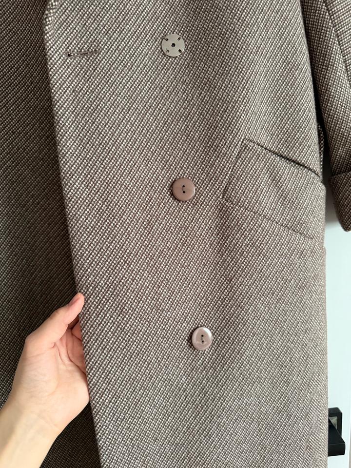 Шерстяное пальто