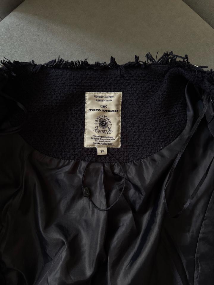 Твидовый пиджак Tom Tailor