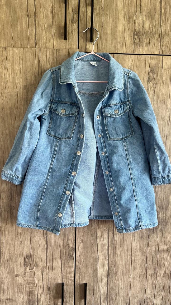 Джинсовая платье