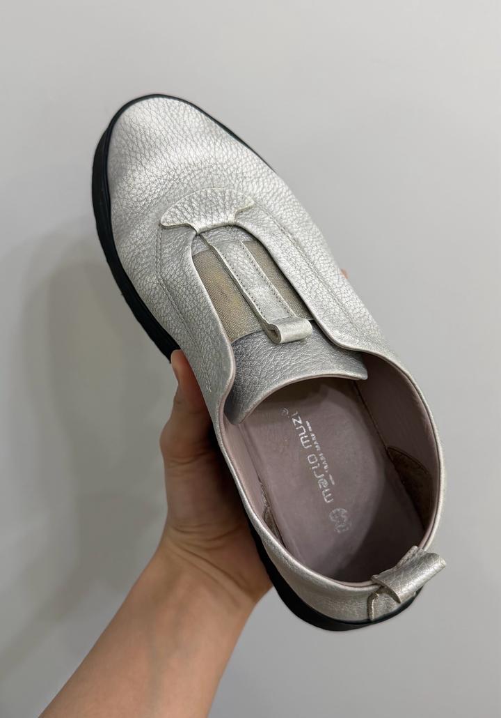 Мокасины кожаные