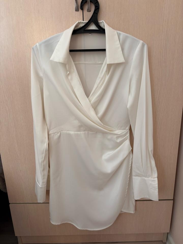 Белое платье турецкое дышащее