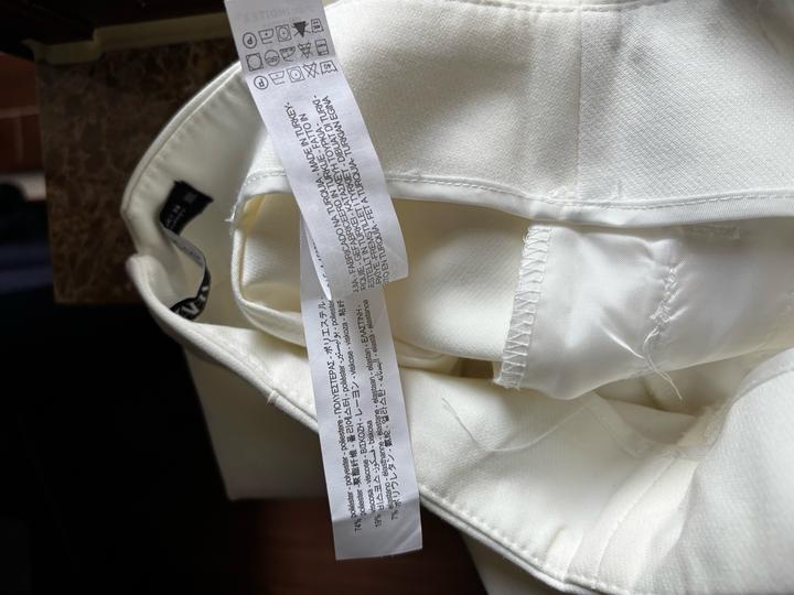 Белые брюки от Zara