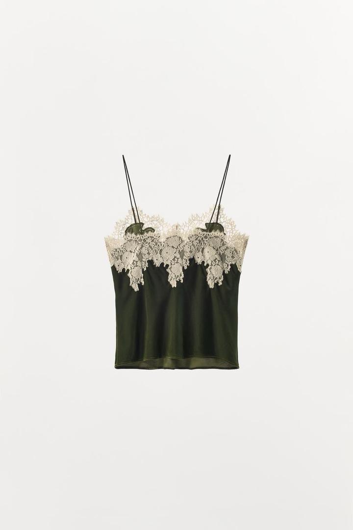 Нежный бархатный топ