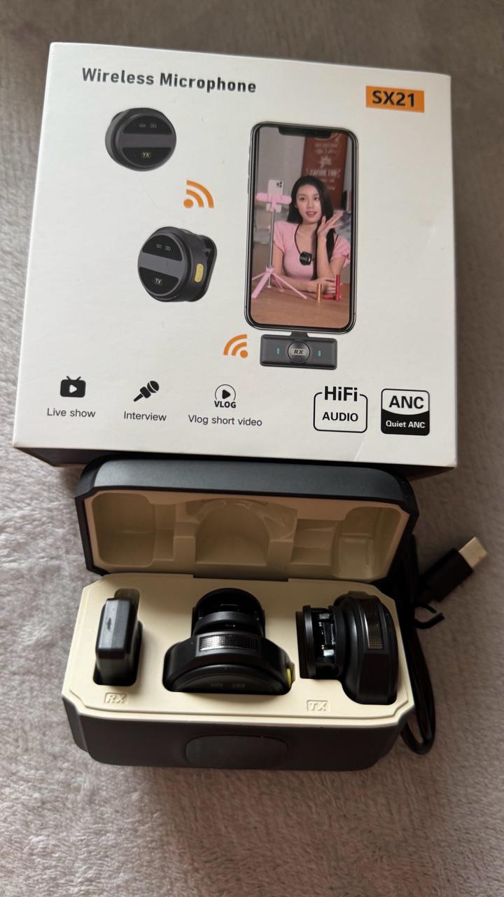 Микрафон новый в ңаробке