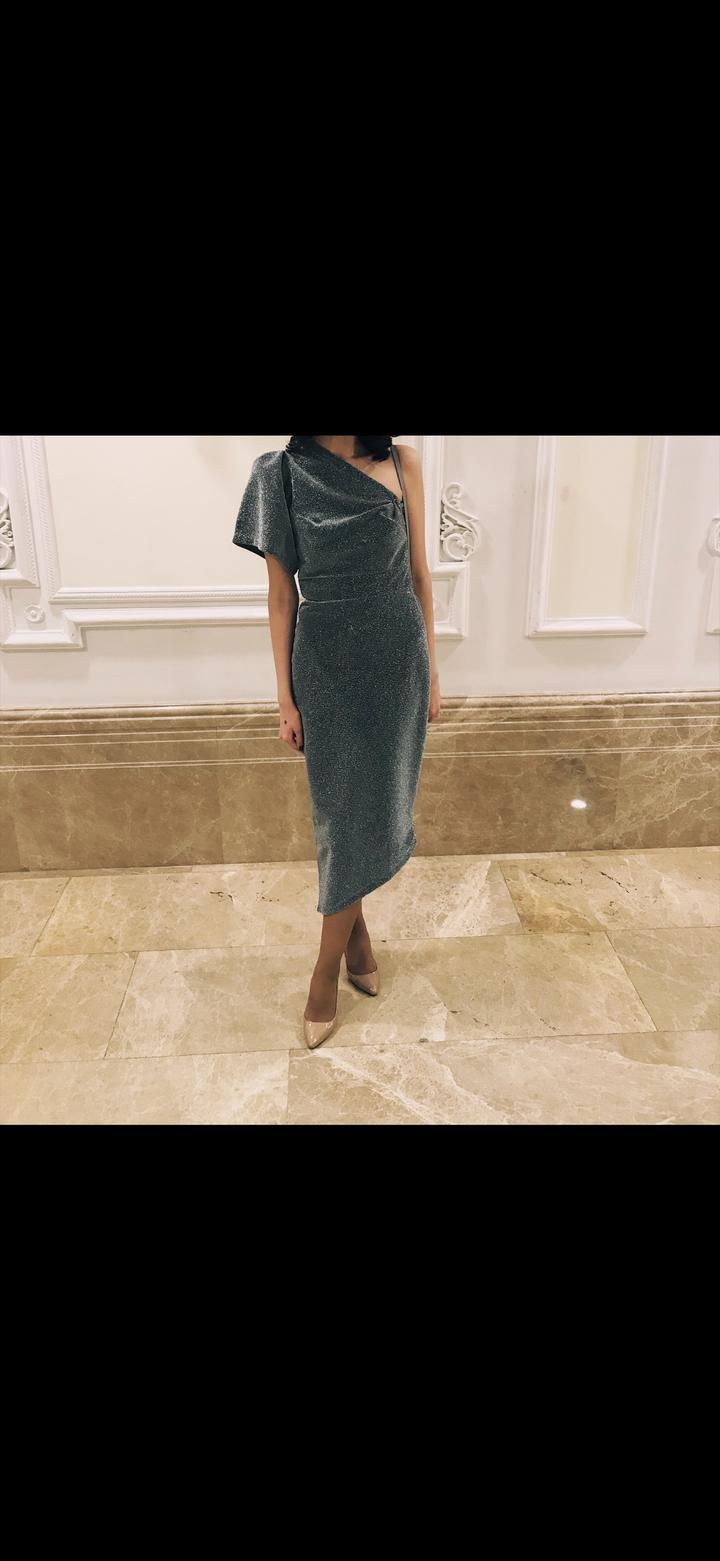 Платье блестящие