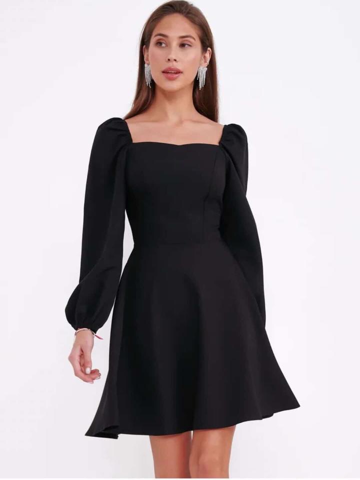 черное платье 😍