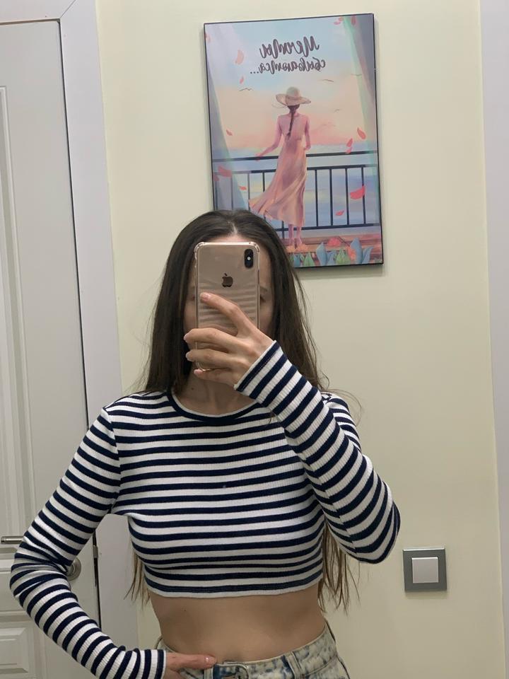 Кроп топ Zara оригинал