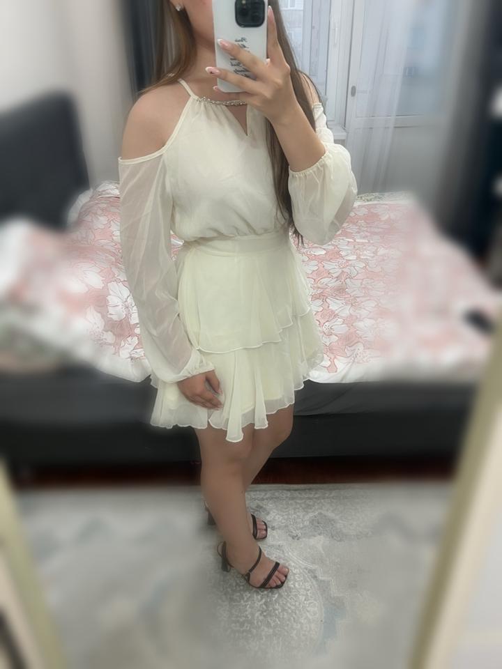 белое платье