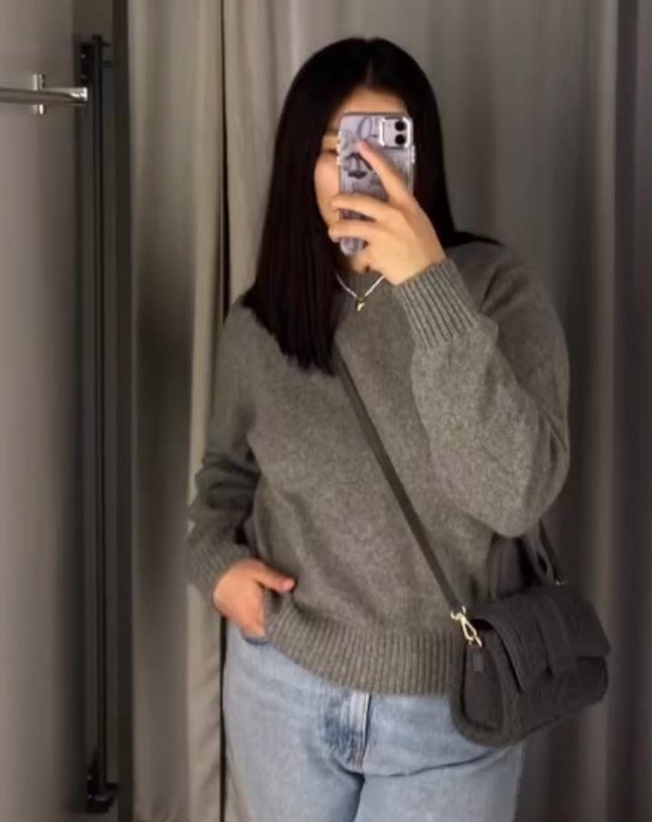 Продам сумку H&M серого цвета.