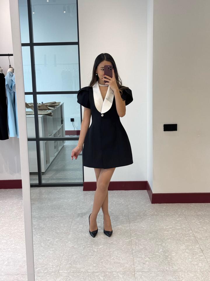 Черное платье пиджак