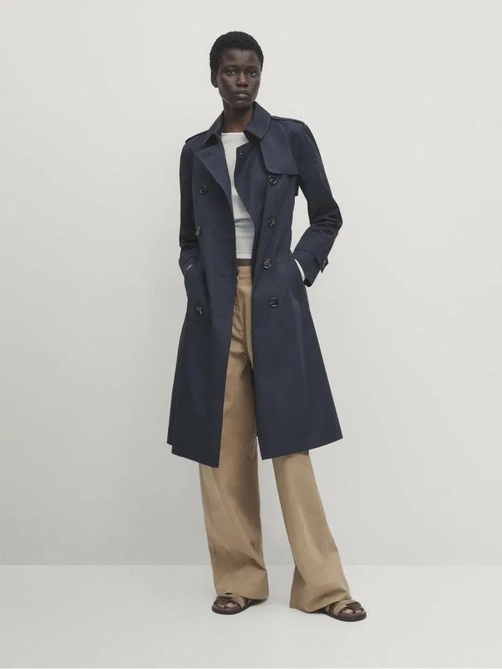 Тренч Massimo Dutti