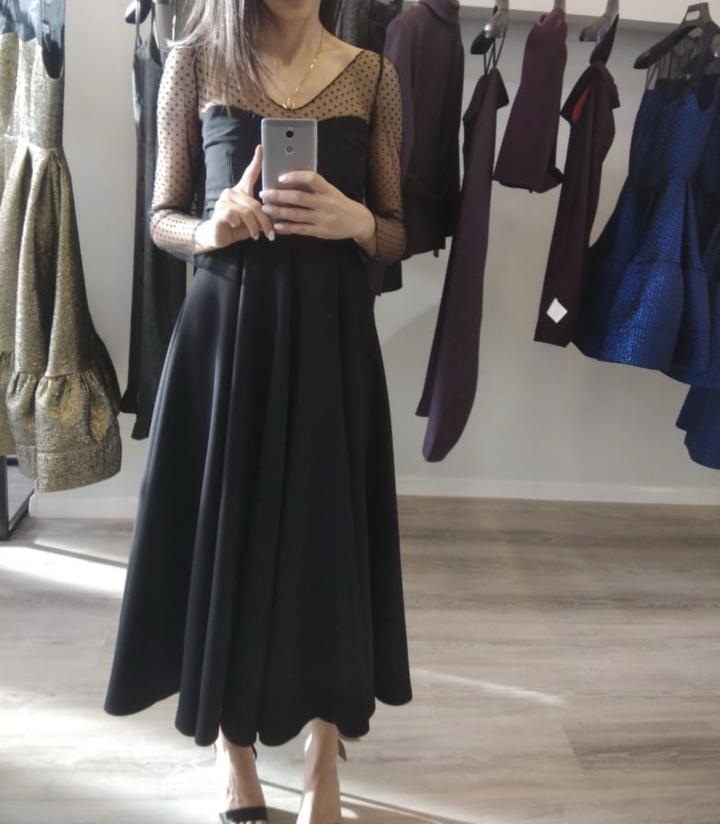 Черное платье