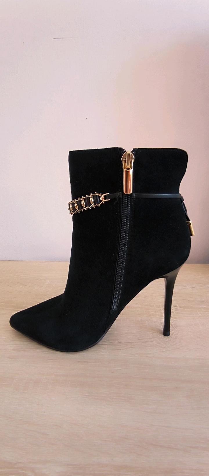 Батильоны натуральная замша