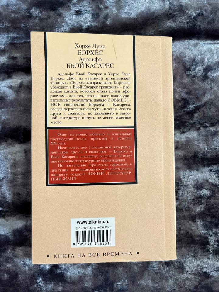 Книга Хроники Бустоса Домека - Борхес, Бьой Касарес
