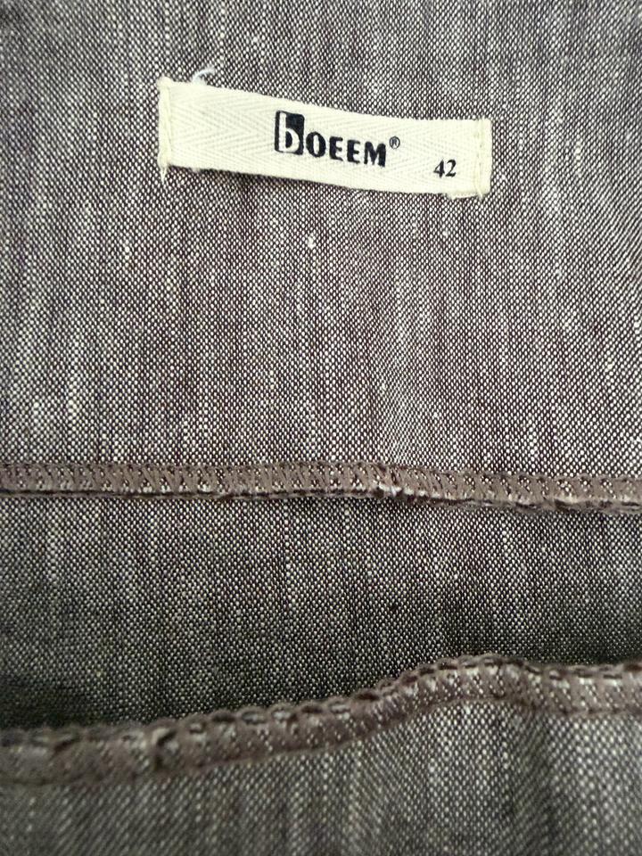 Юбка лен на запах BOEEM