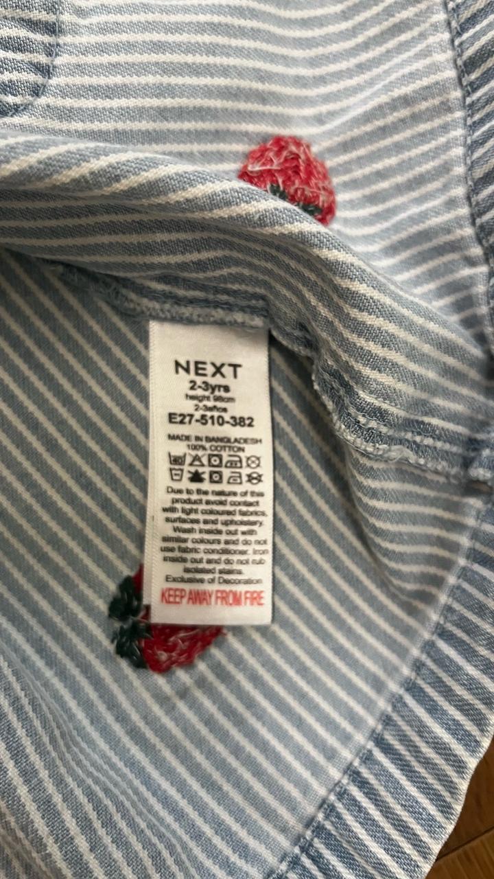 Zara, Next на девочку