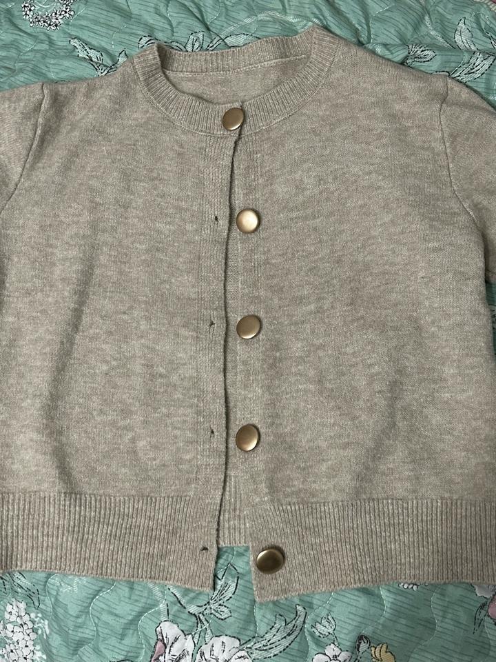 Кардиган на пуговицах