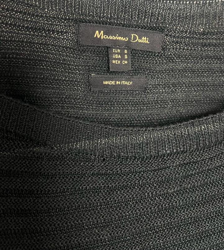 Черная кофта Massimo Dutti