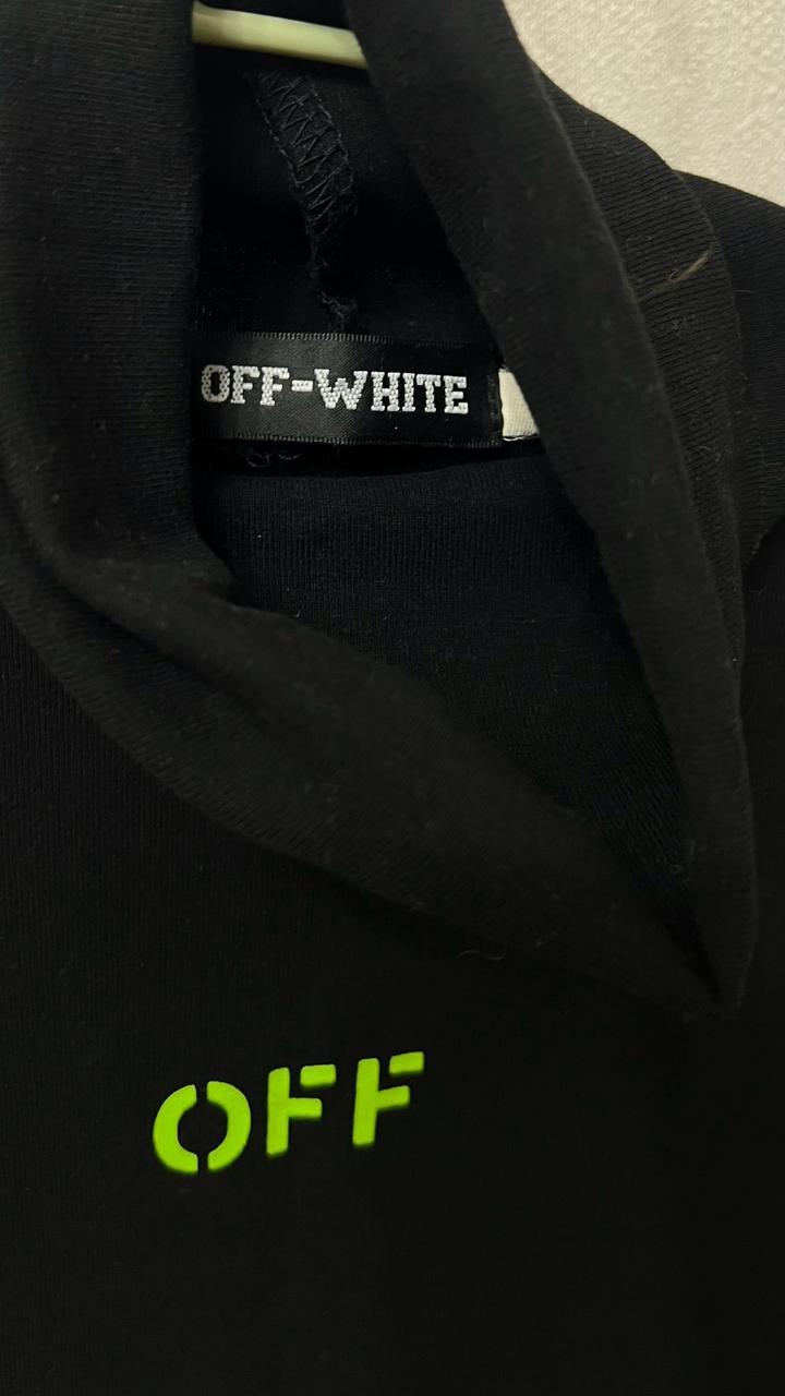 Черная водолазка Off White