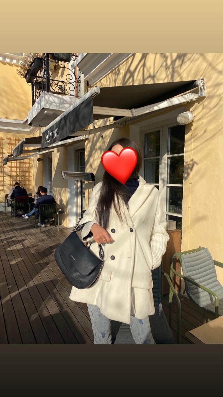 Теплое пальто collection privee