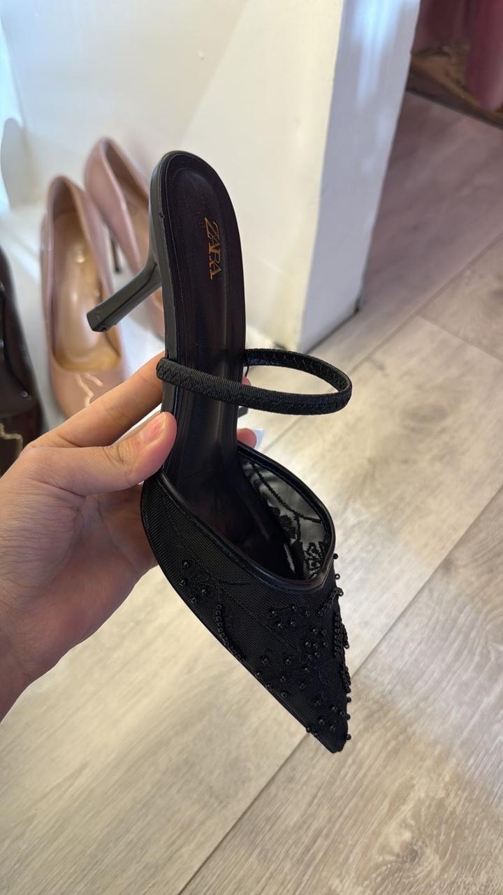 Мюли туфли Зара