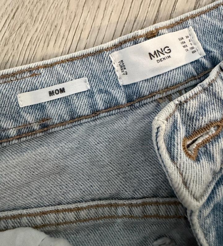 Джинсы Mom Mango 34 размер