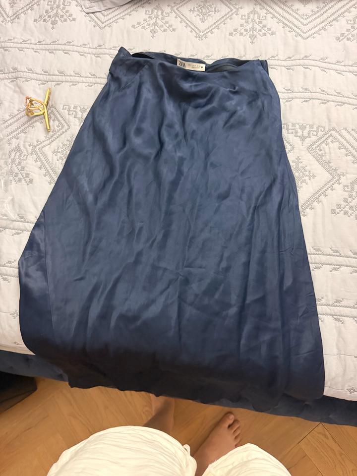 Шелковая юбка Zara