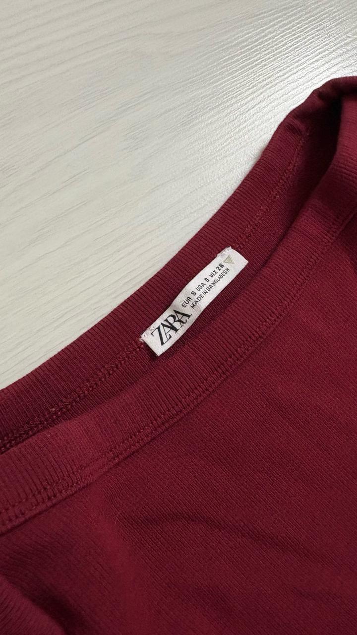 Зара лонгслив