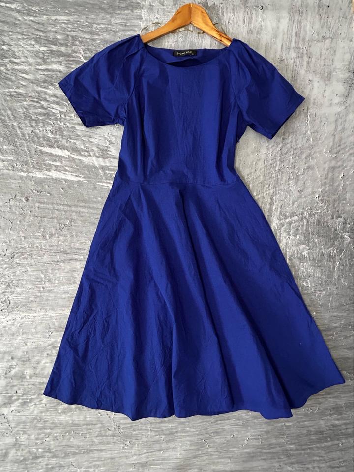 Синее платье Jeanne d'Arc