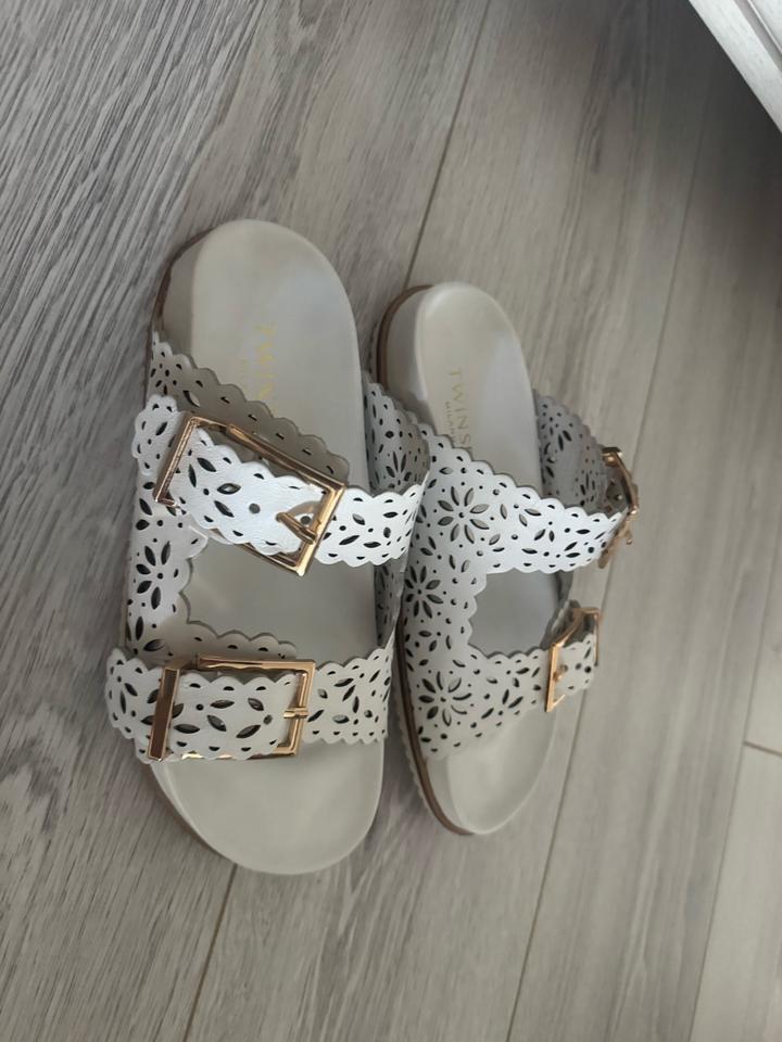 Twinset Milano Ciabatta (Белые)
