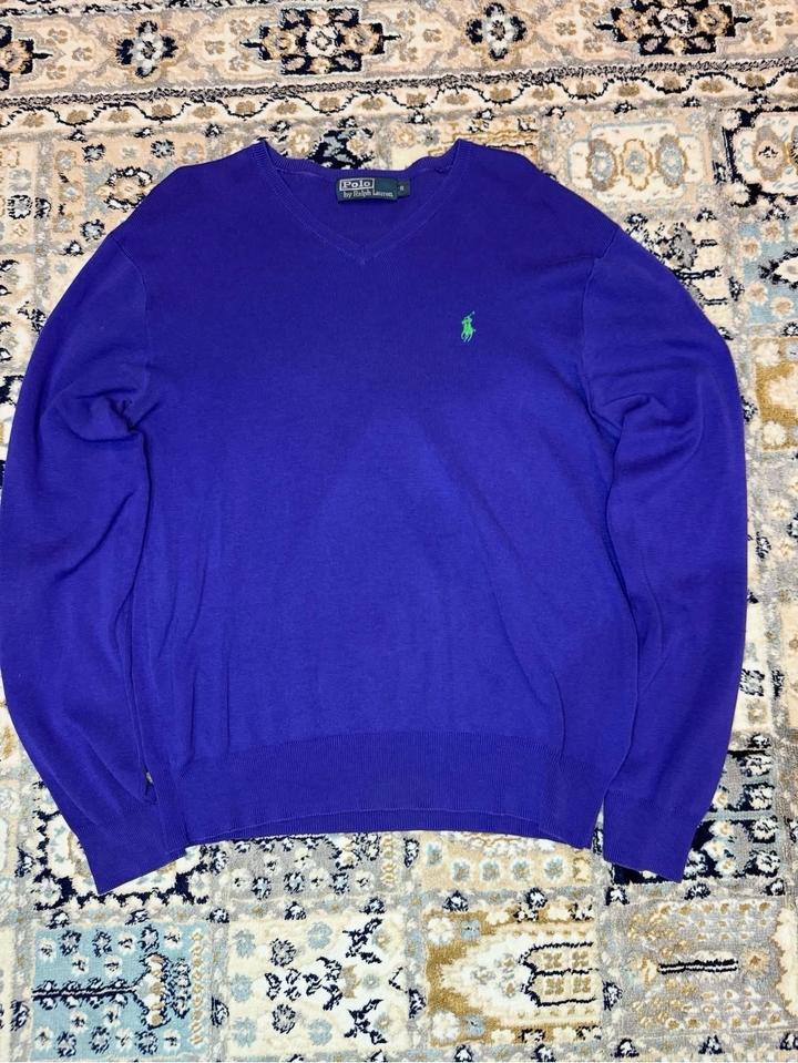 фиолетовый джемпер Polo Ralph Lauren